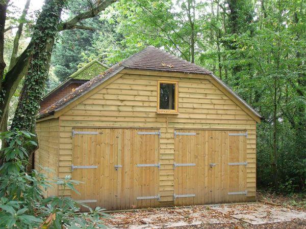 Timber Garages & Wooden Buildings in Forest Row - British Craftsmanship Since 1909